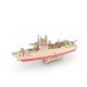 3D Woodcraft Assembly Battleship Series Kit Jigsaw Puzzle Toy Decoration Model for Kids Gift