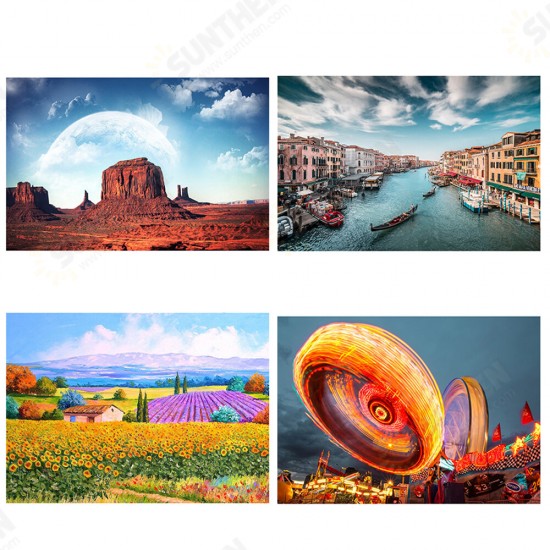 500 Piece Jigsaw Puzzle Toy DIY Assembly Paper Landscapes Puzzle Decompression Toys