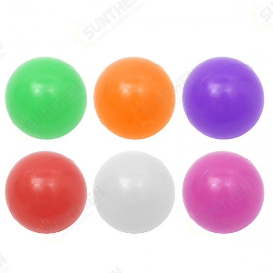 50pcs Ocean Ball Toy 5.5cm Soft Plastic Pit Ball Pool Ball Developmental Toys