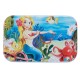 60pcs DIY Puzzle Mermaid Cartoon 3D Jigsaw With Tin Box Kids Children Educational Gift Collection Toy