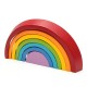 7 Colors Wooden Stacking Rainbow Shape Children Kids Educational Play Toy Set