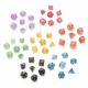 7PCS Game Dungeons & Dragons Glitter D4-D20 Multi Sides Dice Pink