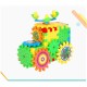 82pcs Children's Electric Variety Building Blocks Assemble Electronic Gear Splicing Assembling Jigsaw Puzzle Plastic Toys