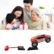 Air Powered Car Launcher Pedal Toy Set for Kids Boys Girls Outdoor Indoor Play Pedal Ejection Vehicle Gifts