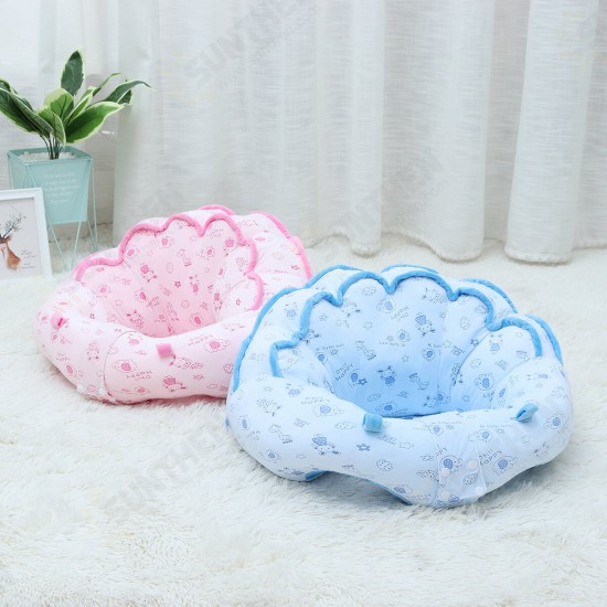 Blue Pink Color Kids Baby 360° Comfortable Support Seat Plush Sofa Learning To Sit Chair Cushion Toy for Kids Gift