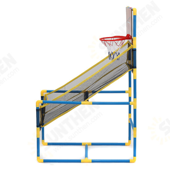 Children Lightweight Portable Easy Assemble Basketball Stand Adjustable Indoor Outdoor Sports Toys with Basketball and Pump for Kids Gift Children Lightweight Portable Easy Assemble Basketball Stand Adjustable Indoor Outdoor Sports Toys with Basketball and Pump for Kids Gift