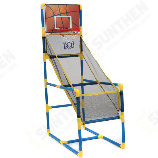 Children Lightweight Portable Easy Assemble Basketball Stand Adjustable Indoor Outdoor Sports Toys with Basketball and Pump for Kids Gift Children Lightweight Portable Easy Assemble Basketball Stand Adjustable Indoor Outdoor Sports Toys with Basketball and Pump for Kids Gift