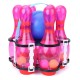 Children Plastic Funny Bowling Kindergarten Leisure Sports Entertainment Bowling Set Puzzle Toy with Sound & Lights Children Plastic Funny Bowling Kindergarten Leisure Sports Entertainment Bowling Set Puzzle Toy with Sound & Lights