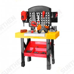 Children Simulation Play Workbench Toy Tool Box Drill Maintenance Repair Tool Set Educational Toys for Kids Gift Children Simulation Play Workbench Toy Tool Box Drill Maintenance Repair Tool Set Educational Toys for Kids Gift