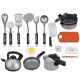 Children's Family Friendly Small Kitchen Toys Set Girls' Baby Cooking Simulation Kitchenware