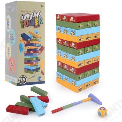 Creative Jenga Stacking Cups Pumping Demolition Blocks Board Game Parent-child Interactive Puzzle Educational Toy for Kids Gift Creative Jenga Stacking Cups Pumping Demolition Blocks Board Game Parent-child Interactive Puzzle Educational Toy for Kids Gift