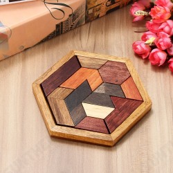 DIY 9PCS Wooden IQ Game Jigsaw Intelligent Tangram Brain Teaser Puzzle Kids Toys DIY 9PCS Wooden IQ Game Jigsaw Intelligent Tangram Brain Teaser Puzzle Kids Toys