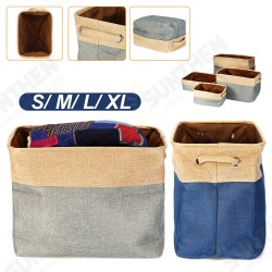 Eight Kinds of Cotton & Linen Blue/Grey Storage Basket Without Cover for Kid Toys Eight Kinds of Cotton & Linen Blue/Grey Storage Basket Without Cover for Kid Toys