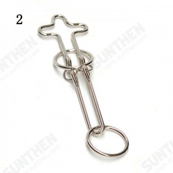 Fashion Magic Metal Puzzles Hand-Made Play Alone Fashion Magic Metal Puzzles Hand-Made Play Alone