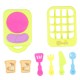 D231 Bread Machine Dining Table Pretend Toys For Children Role Play Kitchen Toy