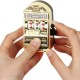 Gold/Silver Plastic Mini Cute Fruit Pattern Slot Machine Toy for Children