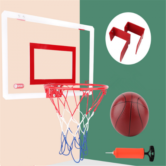 Hanging Basketball Hanging Door Wall-Mountable Spikeable Transparent Basketball Board Toys