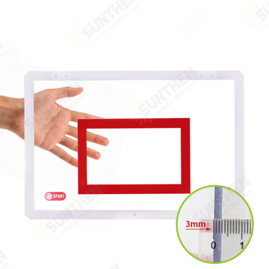 Hanging Basketball Hanging Door Wall-Mountable Spikeable Transparent Basketball Board Toys