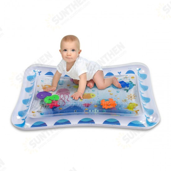 Inflatable Baby Water Mat Early Education Improve Learning Skill Toys for Kids Gift