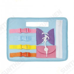 Kids Boys Girls Basic Skills Board Developmental Toys Learn to Snap Zip Tie Shoe Laces Educational Toys Kids Boys Girls Basic Skills Board Developmental Toys Learn to Snap Zip Tie Shoe Laces Educational Toys