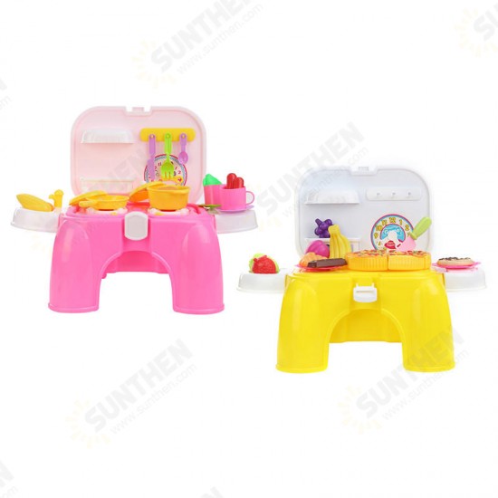 Kitchen Cooking Pizza Toy Set Preschool Toys Pretend Playset Suit Children Gift