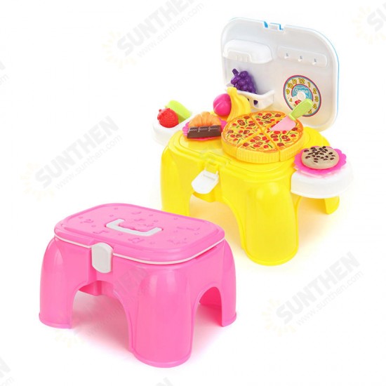 Kitchen Cooking Pizza Toy Set Preschool Toys Pretend Playset Suit Children Gift