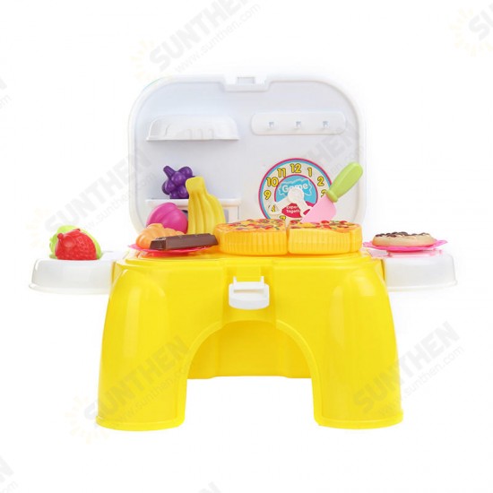 Kitchen Cooking Pizza Toy Set Preschool Toys Pretend Playset Suit Children Gift