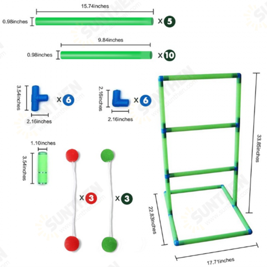Ladder Golf Throw Game Children Indoor Sports Toys