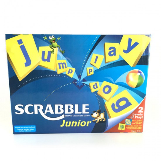 Letter Crossword Scrabble Junior Board Game Funny Gift Family Multiplayer Interaction Game Educational Toys