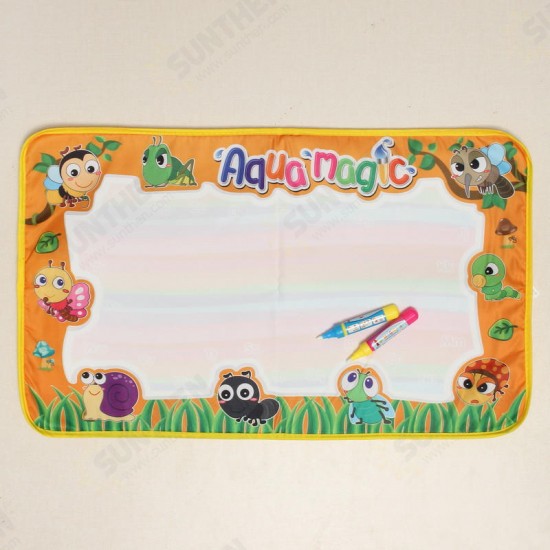 Magic Doodle Mat Colorful Water Painting Cloth Reusable Portable Developmental Toy Kids Gift