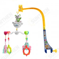 Melodies Song Baby Mobile Crib Bed Bell Kid Electric Music Box Love Soft Colorful Plush Dolls Toy Melodies Song Baby Mobile Crib Bed Bell Kid Electric Music Box Love Soft Colorful Plush Dolls Toy