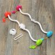 Melodies Song Baby Mobile Crib Bed Bell Kid Electric Music Box Love Soft Colorful Plush Dolls Toy