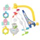 Melodies Song Baby Mobile Crib Bed Bell Kid Electric Music Box Love Soft Colorful Plush Dolls Toy