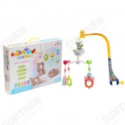 Melodies Song Baby Mobile Crib Bed Bell Kid Electric Music Box Love Soft Colorful Plush Dolls Toy Melodies Song Baby Mobile Crib Bed Bell Kid Electric Music Box Love Soft Colorful Plush Dolls Toy