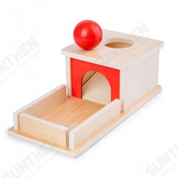 Montessori Object Permanence Box Wooden Permanent Box Practical Learning Educational Toy for Kids Gift Montessori Object Permanence Box Wooden Permanent Box Practical Learning Educational Toy for Kids Gift