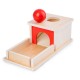 Montessori Object Permanence Box Wooden Permanent Box Practical Learning Educational Toy for Kids Gift