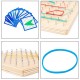 Montessori Traditional Teaching Geometry Puzzle Pattern Educational School Home Game Toy for Kids Gift