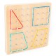 Montessori Traditional Teaching Geometry Puzzle Pattern Educational School Home Game Toy for Kids Gift