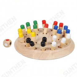 Montessori Wooden Colorful Memory Chess Game Clip Beads 3D Puzzle Learning Educational Toys for Children Montessori Wooden Colorful Memory Chess Game Clip Beads 3D Puzzle Learning Educational Toys for Children