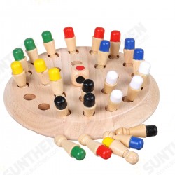 Montessori Wooden Colorful Memory Chess Game Clip Beads 3D Puzzle Learning Educational Toys for Children Montessori Wooden Colorful Memory Chess Game Clip Beads 3D Puzzle Learning Educational Toys for Children