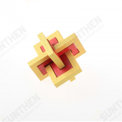 Mother and Son Lock Children 's Educational Toys Wooden Kong Ming Lock Children Gifts Mother and Son Lock Children 's Educational Toys Wooden Kong Ming Lock Children Gifts