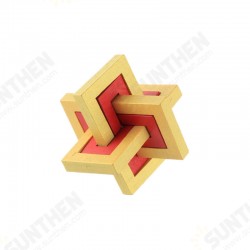 Mother and Son Lock Children 's Educational Toys Wooden Kong Ming Lock Children Gifts Mother and Son Lock Children 's Educational Toys Wooden Kong Ming Lock Children Gifts