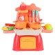 Multi-style Simulation Spray Water Mini Kitchen Cooking Pretend Play House Puzzle Educational Toy Set with Sound Light Effect for Kids Gift