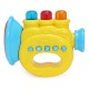 Musical Instruments Horn Harp Drum LED Light Story Telling Percussion Developmental Toy House Play