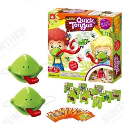 New Hot Frog Mouth Take Card Tic-Tacs Chameleon Tongue Funny Board Game Be Quick To Lick Cards Family Party Puzzle Toy for Kids Adults Gift New Hot Frog Mouth Take Card Tic-Tacs Chameleon Tongue Funny Board Game Be Quick To Lick Cards Family Party Puzzle Toy for Kids Adults Gift