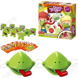 New Hot Frog Mouth Take Card Tic-Tacs Chameleon Tongue Funny Board Game Be Quick To Lick Cards Family Party Puzzle Toy for Kids Adults Gift New Hot Frog Mouth Take Card Tic-Tacs Chameleon Tongue Funny Board Game Be Quick To Lick Cards Family Party Puzzle Toy for Kids Adults Gift