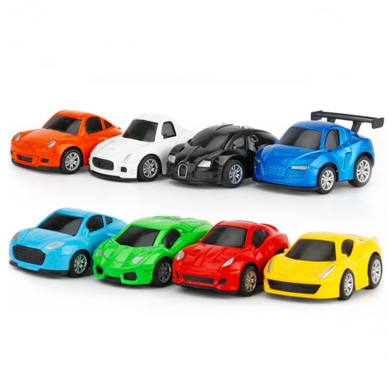 Nordic Traffic Parking Scene Map Pull Back Mini Toy Car Model Educational Children Cartoon Toys Gifts