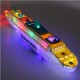 Ocean Liner Cruise Ship Boat Electric Toys Flash LED Lights Sounds Kids Christmas Gift