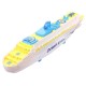 Ocean Liner Cruise Ship Boat Electric Toys Flash LED Lights Sounds Kids Christmas Gift