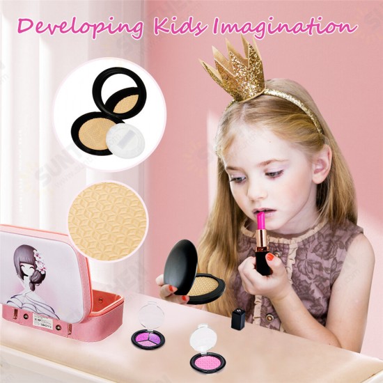 M22 Simulation Pretend Play Makeup Set Fashion Beauty Toy for Kids Girls Gift